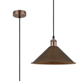 Damien-Antique Copper Ceiling Lights Deco Single Pendant